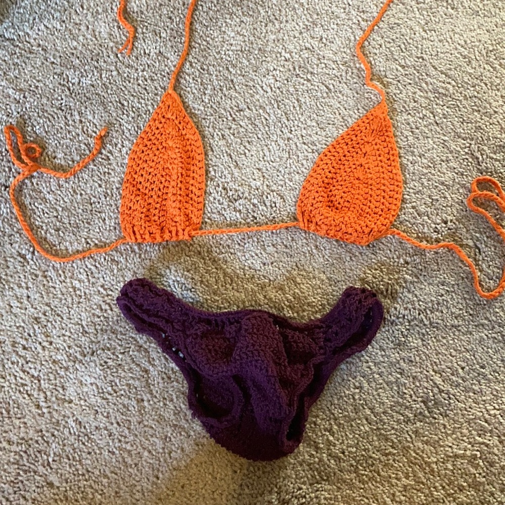 Handmade crochet bikini